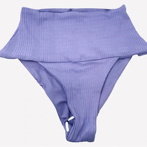 L*Space Pointelle Rib Desi Bikini Bottom NWT Size S - Picture 4 of 8